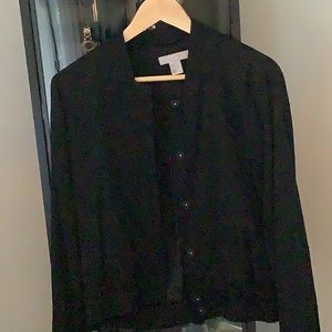 Bomber jacket lightweight black